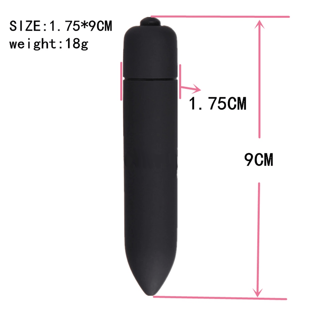 Vibrador bala / 9cms