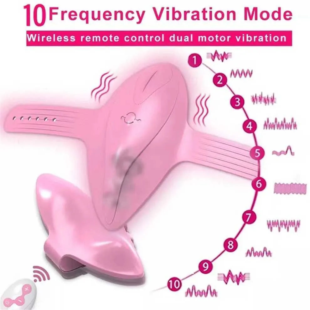 Vibrador de dedos usable con control remoto