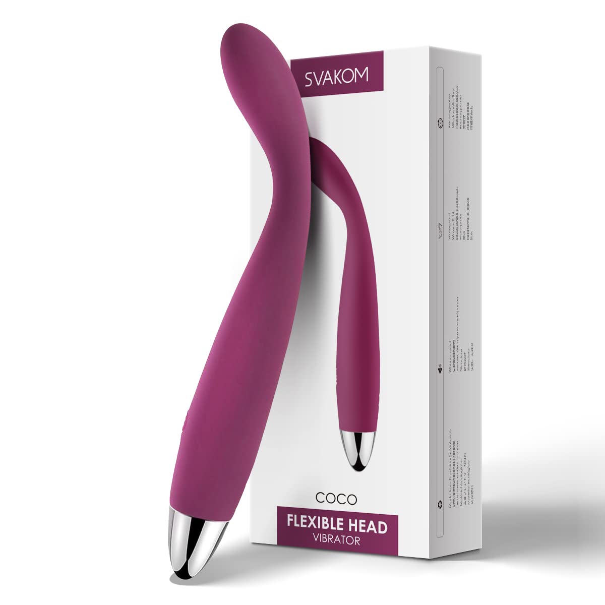 Cici Vibrador Recargable Punto G flexible