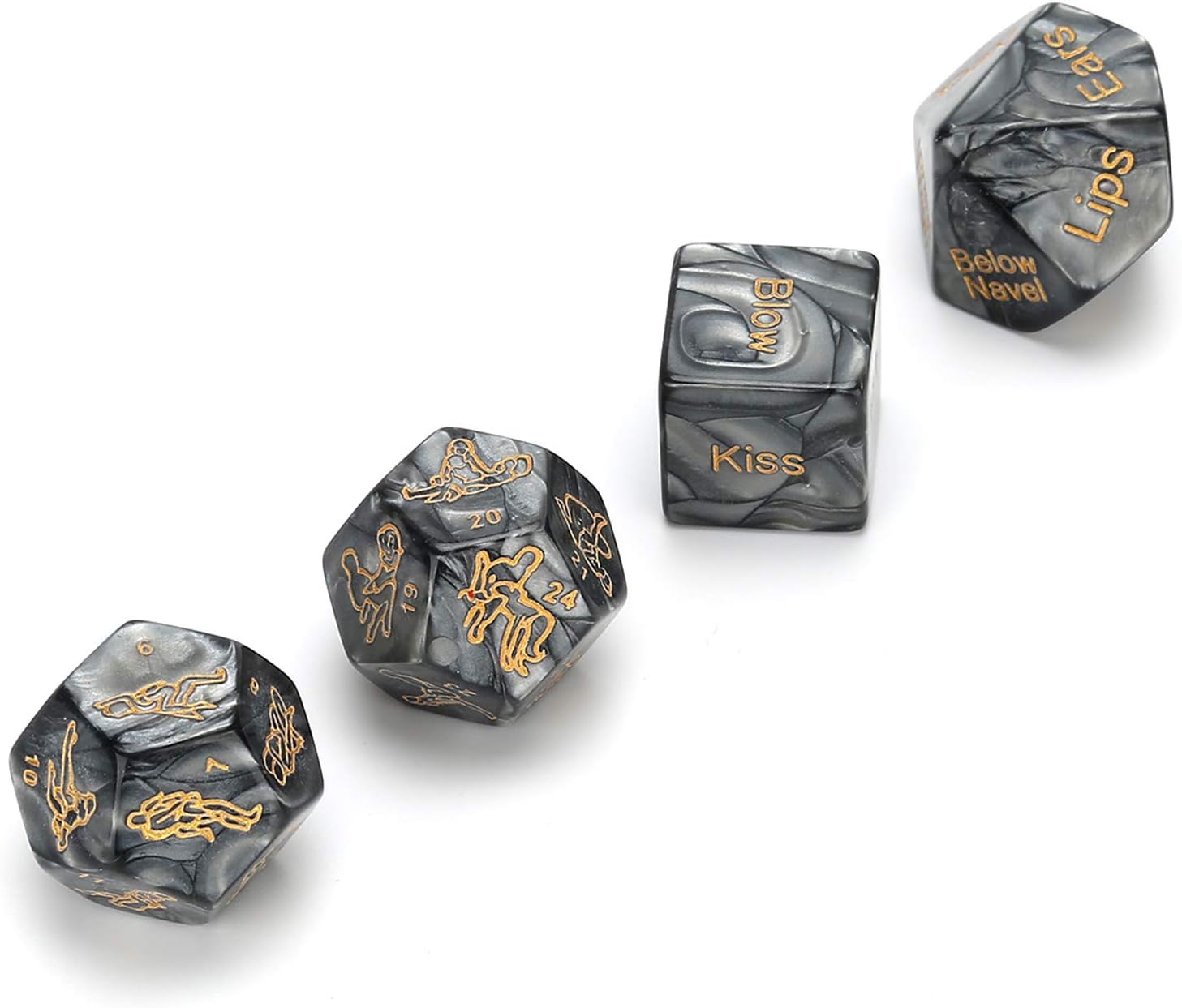 Set de Dados Eróticos con Poses