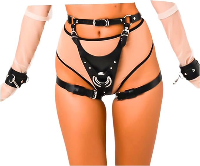 Arnes con argollas desmontables BDSM bondage