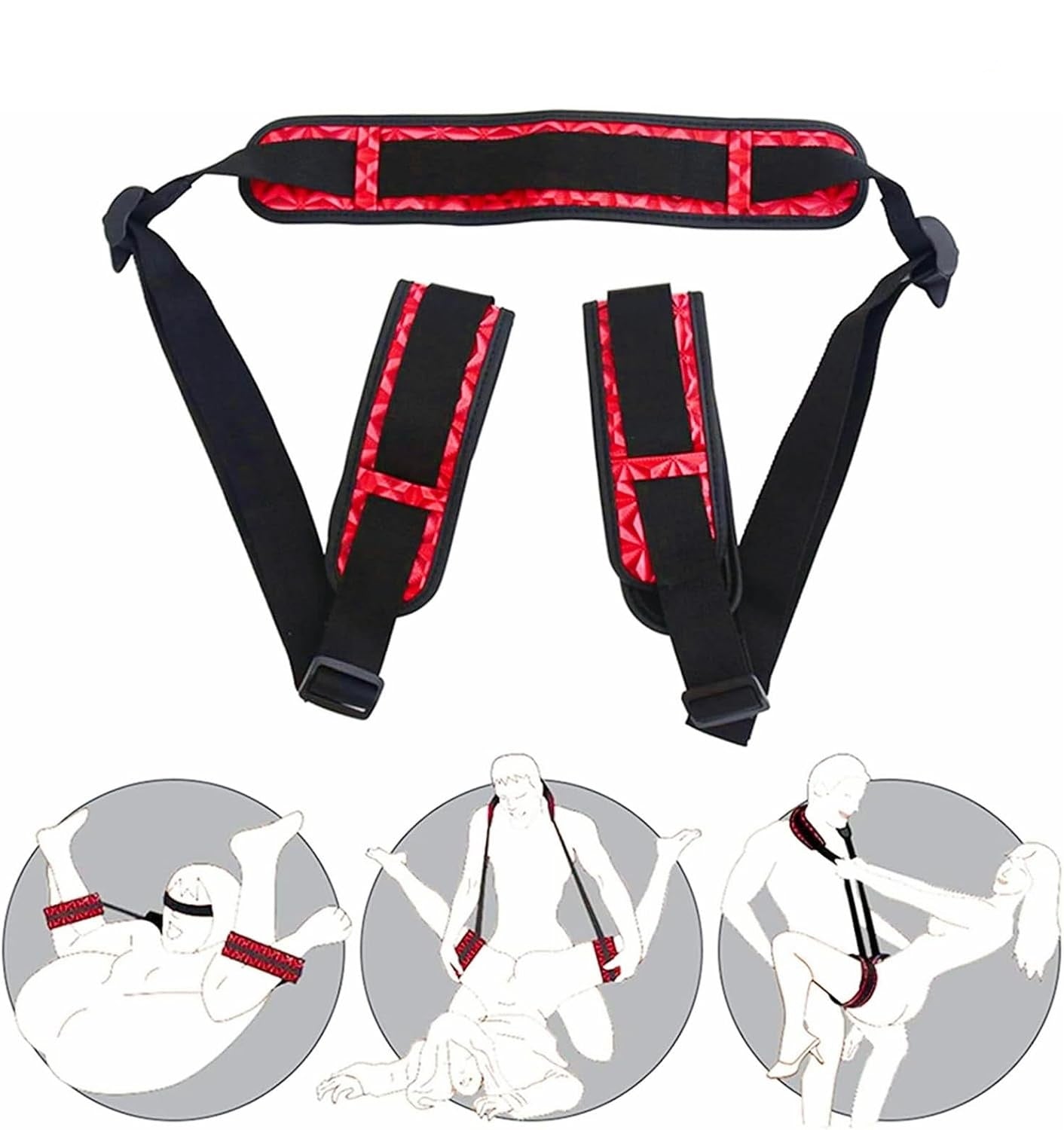 Inmovilisador BDSM bondage cuello y piernas