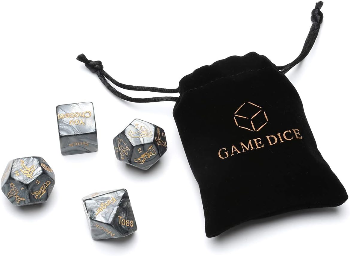 Set de Dados Eróticos con Poses