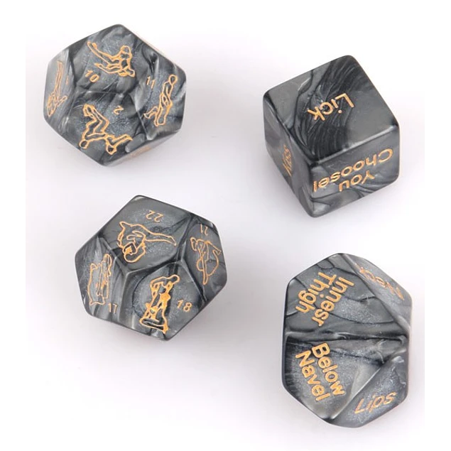 Set de Dados Eróticos con Poses
