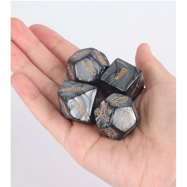 Set de Dados Eróticos con Poses