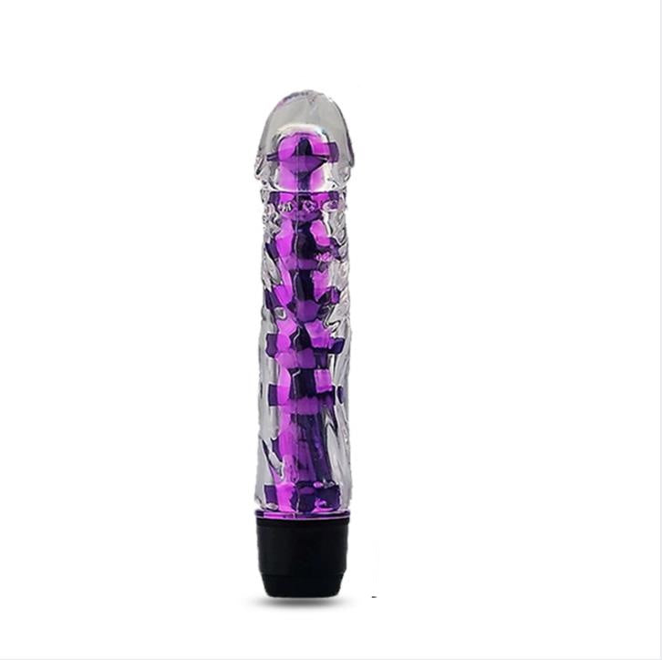 Vibrador bala realista silicona / 18cms