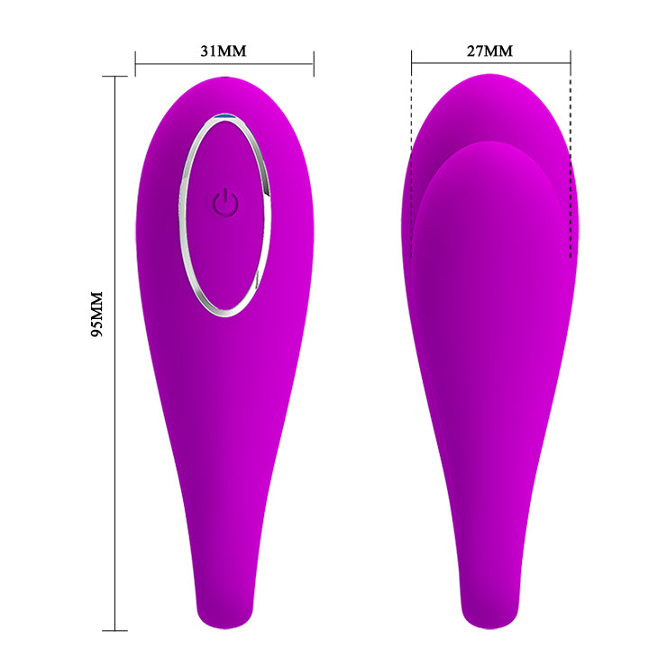 Vibrador doble para parejas con aplicacion / August