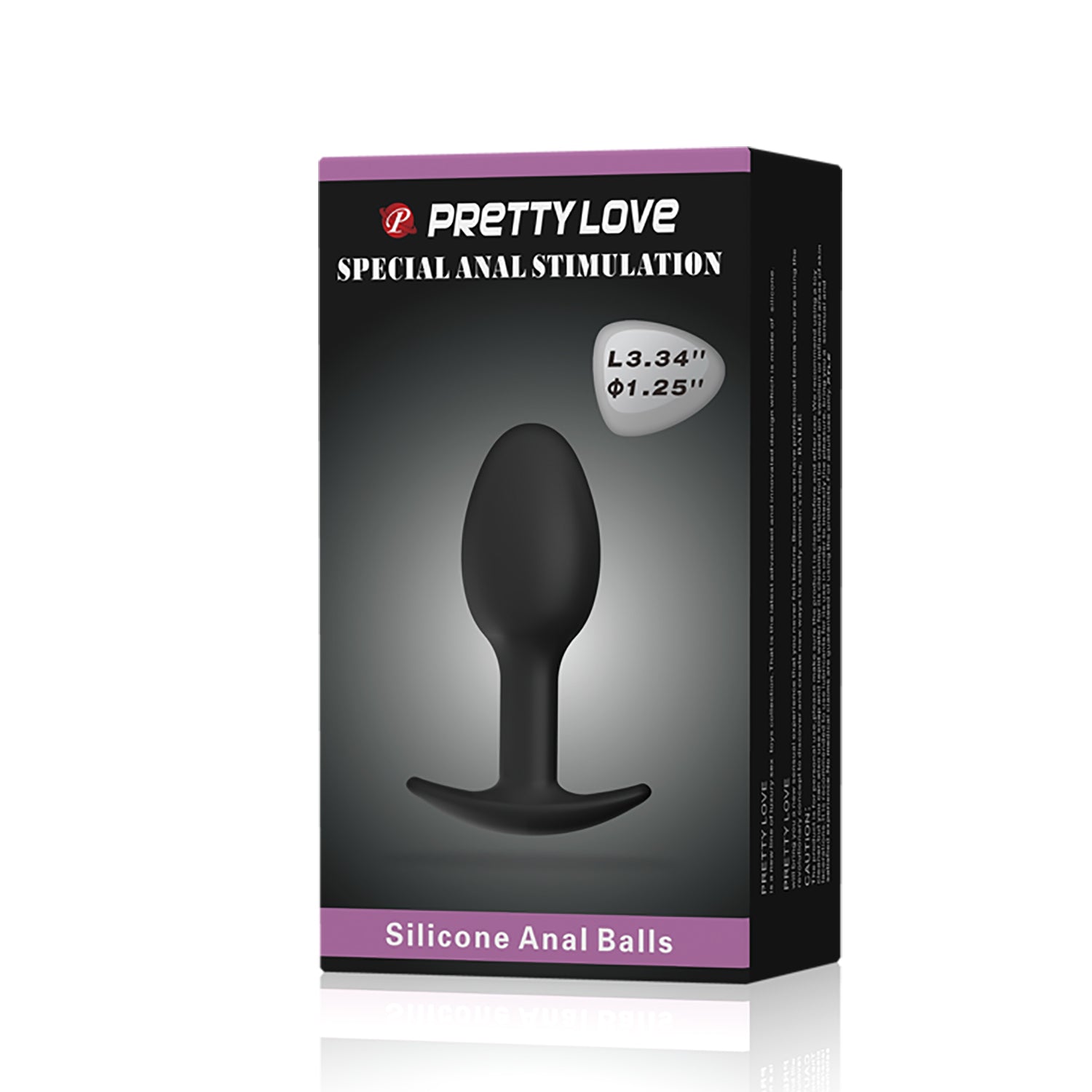 Plug anal con bola metalica / Heavy balls