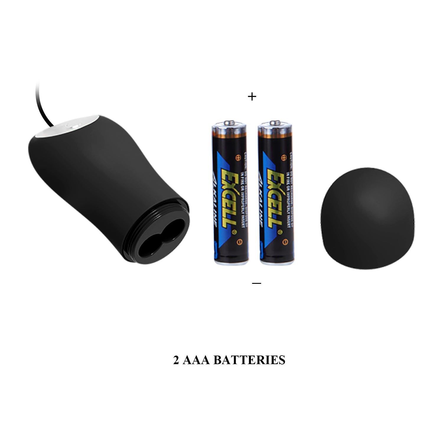 Plug anal vibrador con control