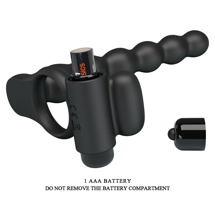 Anillo de pene doble penetracion con vibracion