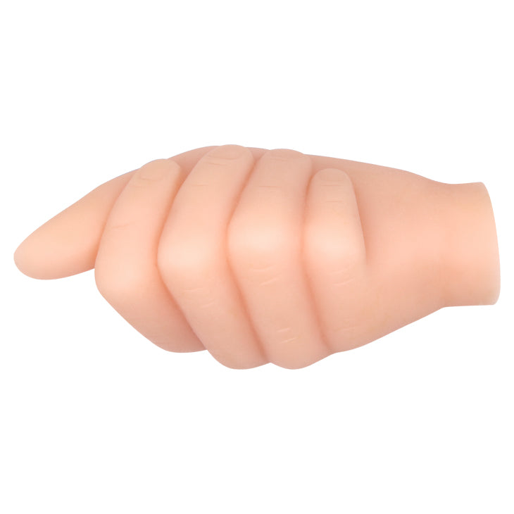 Masturbador forma de mano