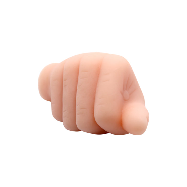Masturbador forma de mano