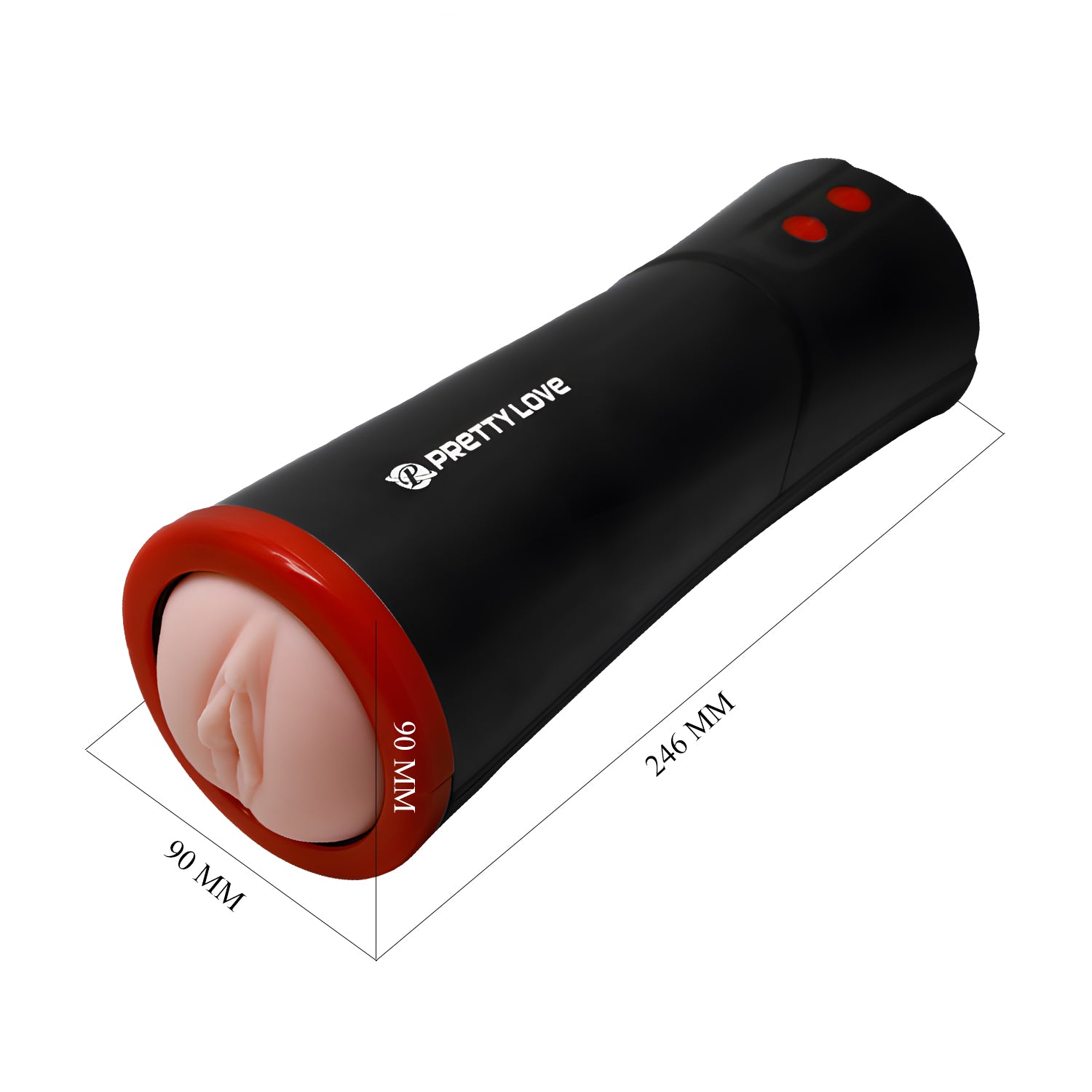 Masturbador realista con empuje automatico / Ozzy