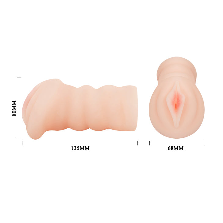 Masturbador realista vibrador
