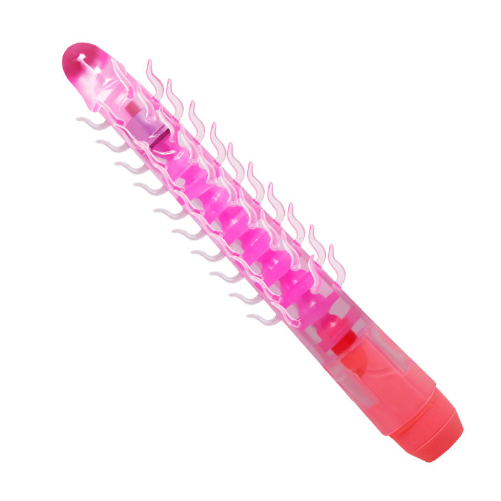 Dildo flexible con vibracion / Flexi vibe sensual spine / 23cms