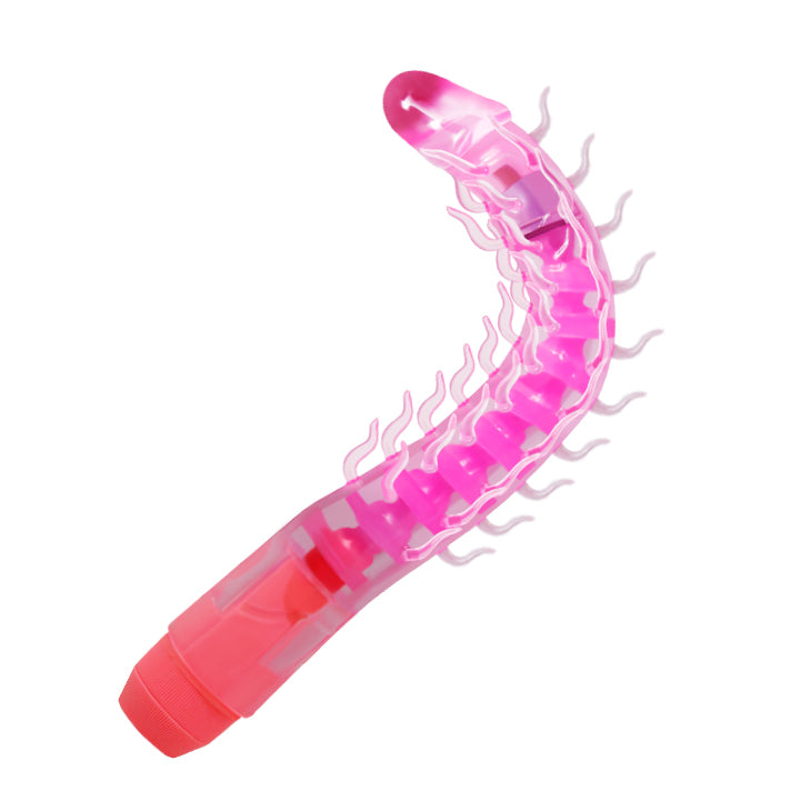 Dildo flexible con vibracion / Flexi vibe sensual spine / 23cms