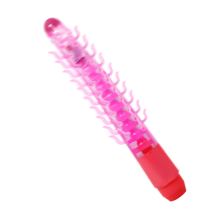 Dildo flexible con vibracion / Flexi vibe sensual spine / 23cms