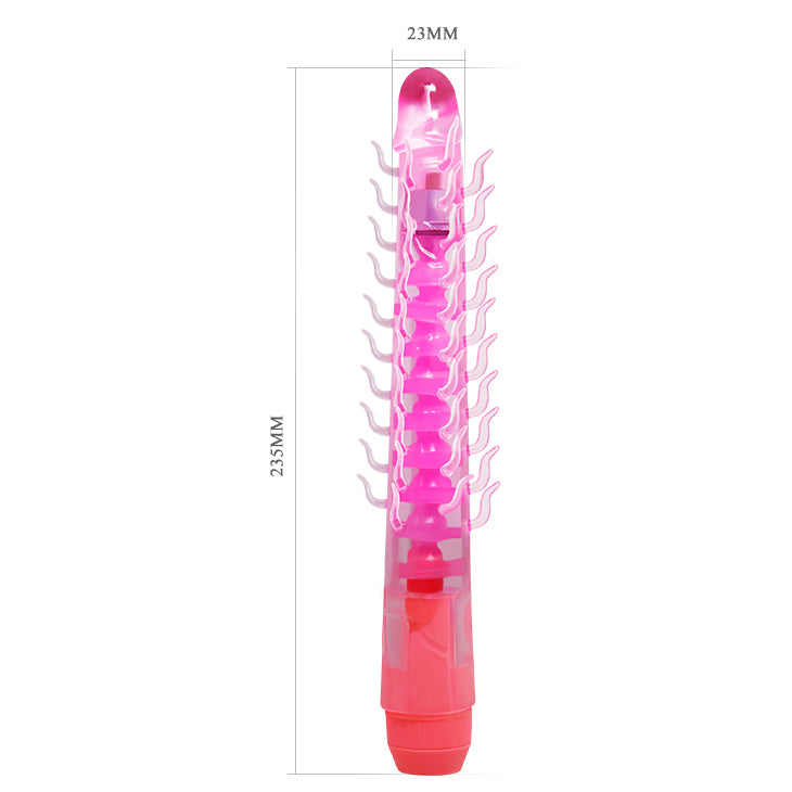 Dildo flexible con vibracion / Flexi vibe sensual spine / 23cms