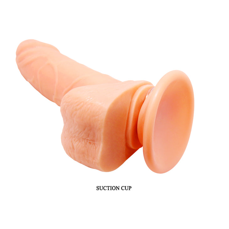 Dildo vibrador rotador realista - Mark / 15cms