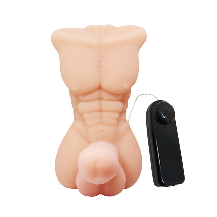 Torso masculino con dildo vibrador / Bigger Man