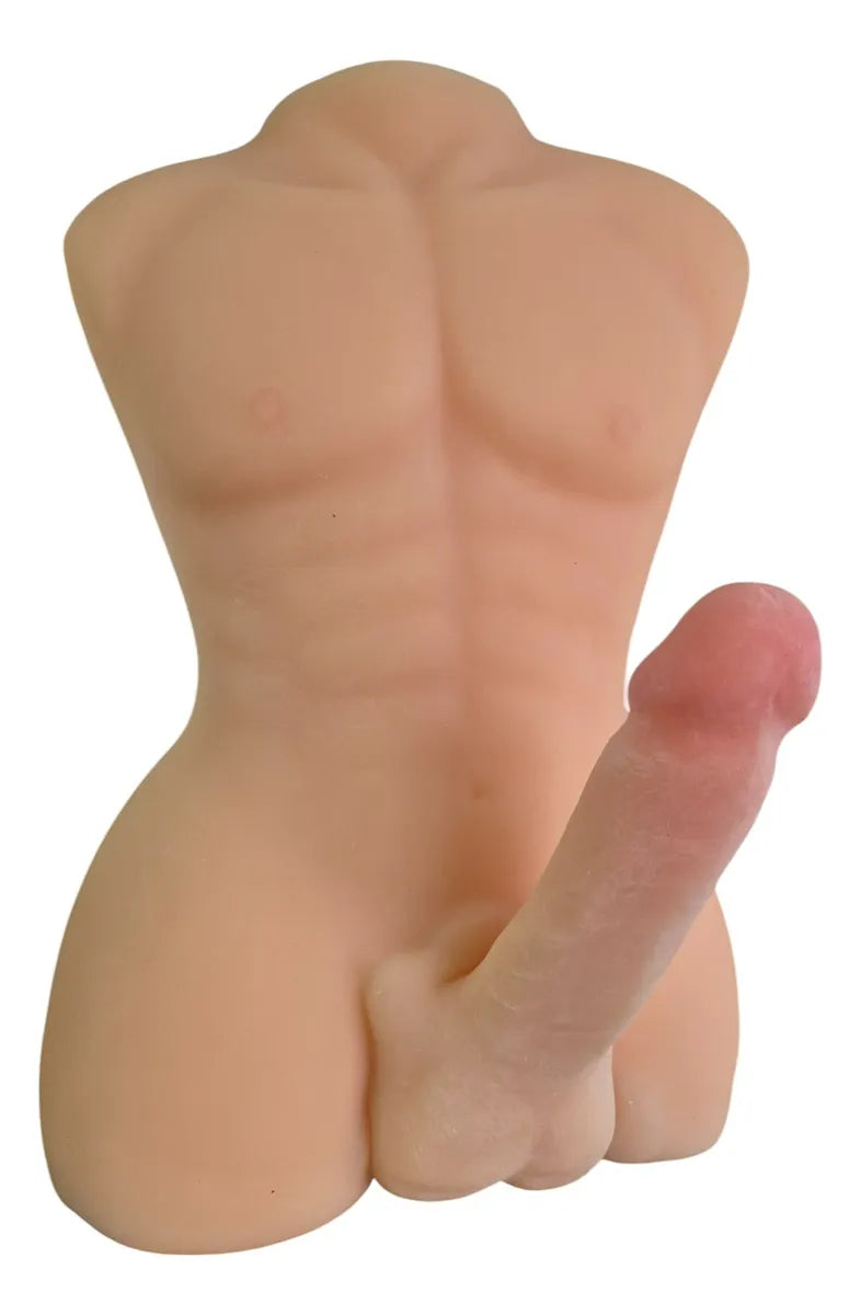 Torso masturbador masculino 37cms
