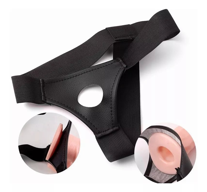 Arnes sexual con funda para pene