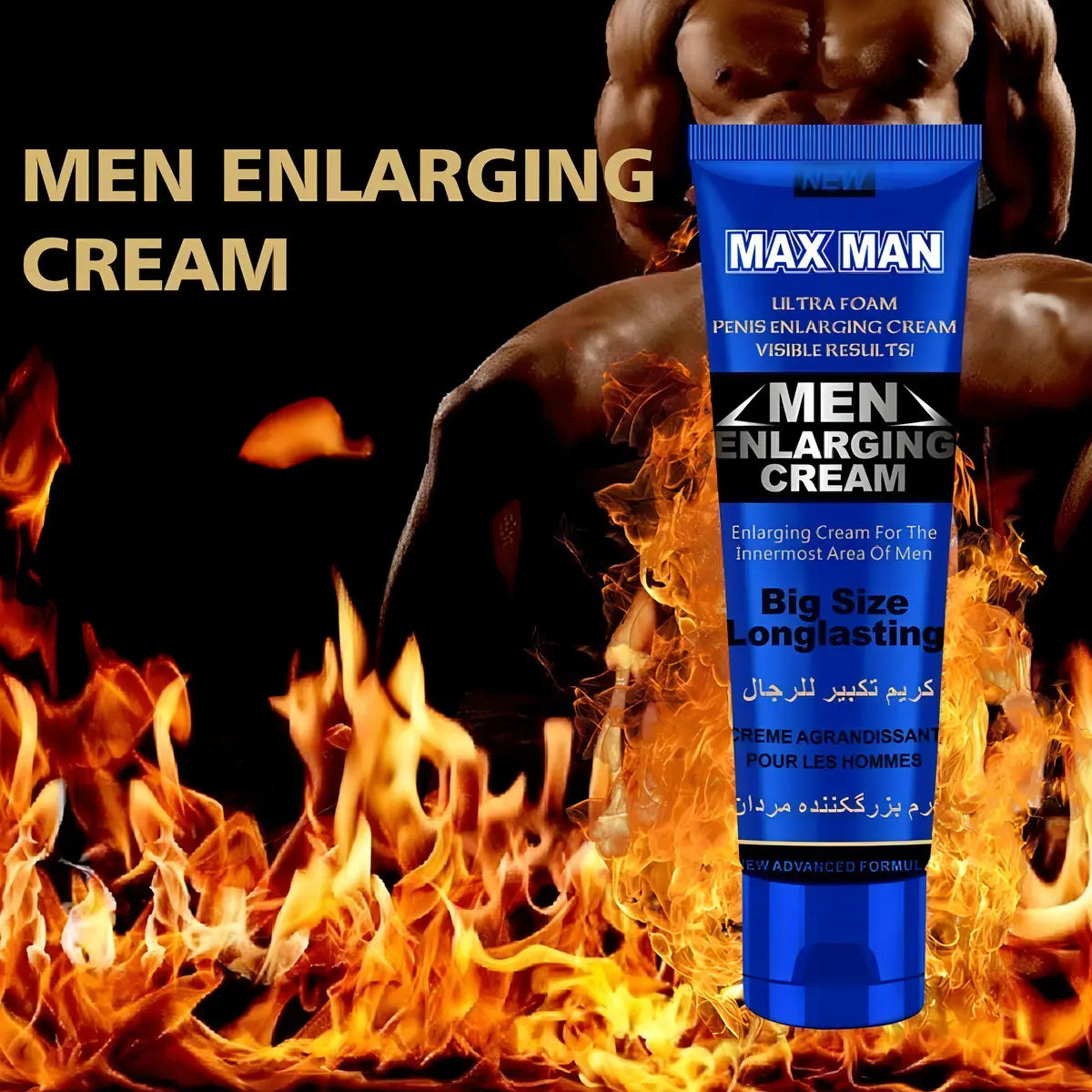 Gel Agrandador de pene MAXMAN 50gr