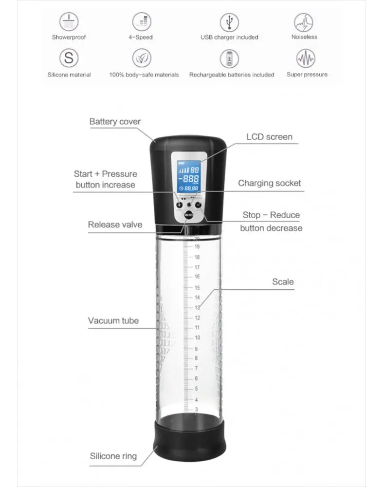 Bomba de vacio automatico recargable