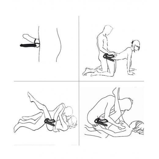 Anillo de pene vibrador doble penetracion