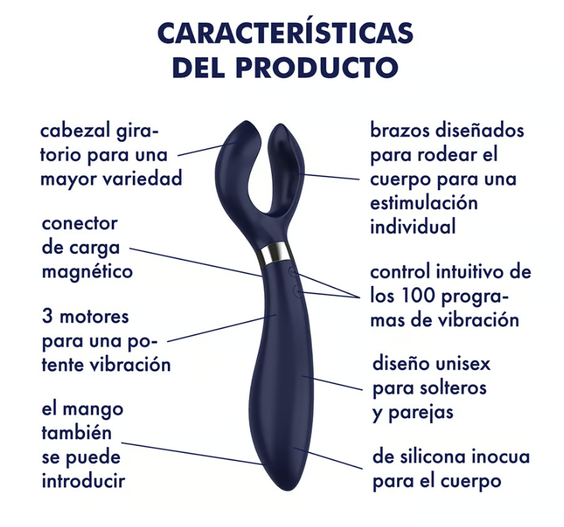 Endless Fun vibrador parejas recargable