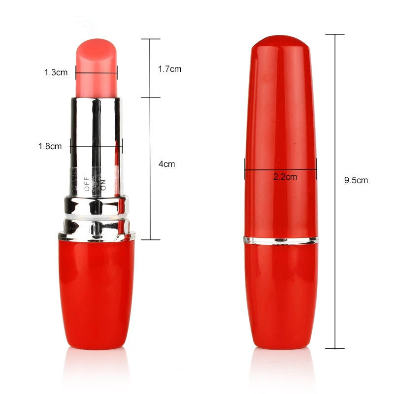 Vibrador bala forma lapiz labial