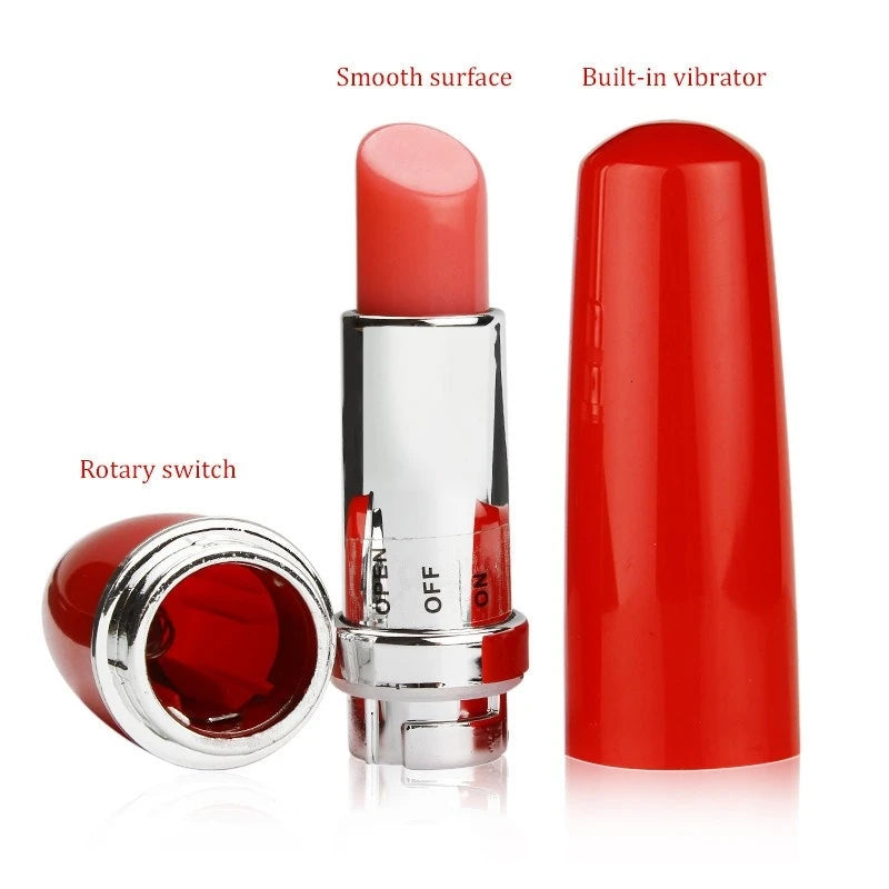Vibrador bala forma lapiz labial