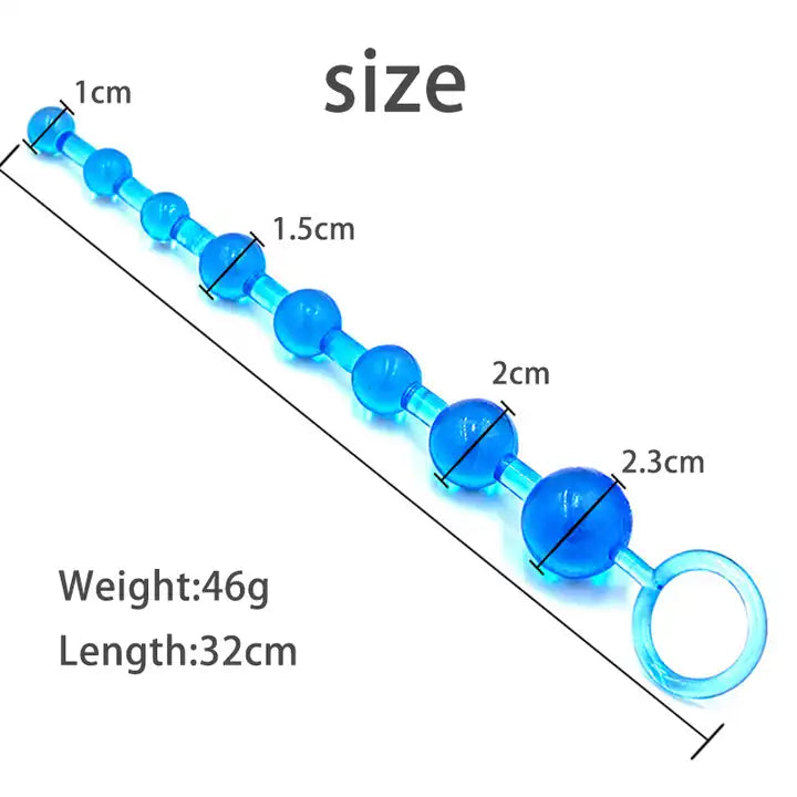 Bolitas anales beads / 29 cms