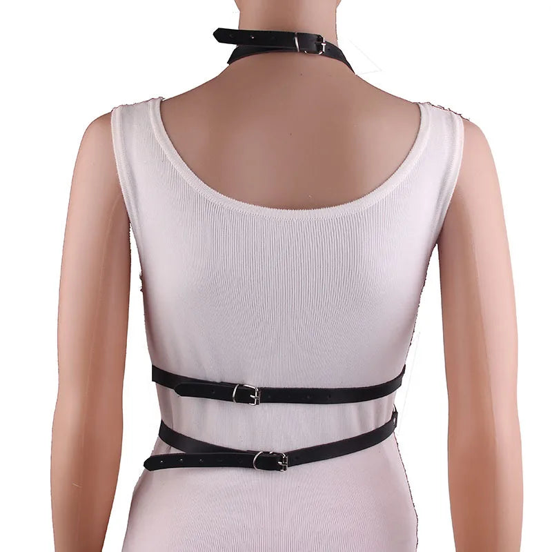 Sistema arnes de pecho BDSM bondage