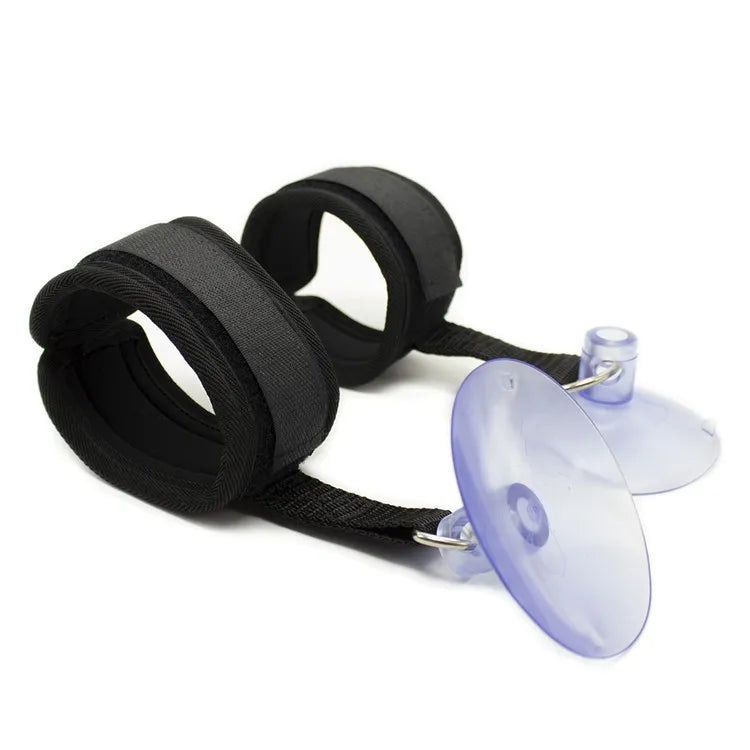 Esposas para piernas y manos con ventosa sopapo