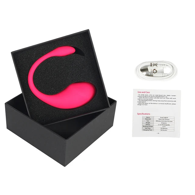 Vibrador ballena para parejas con aplicacion