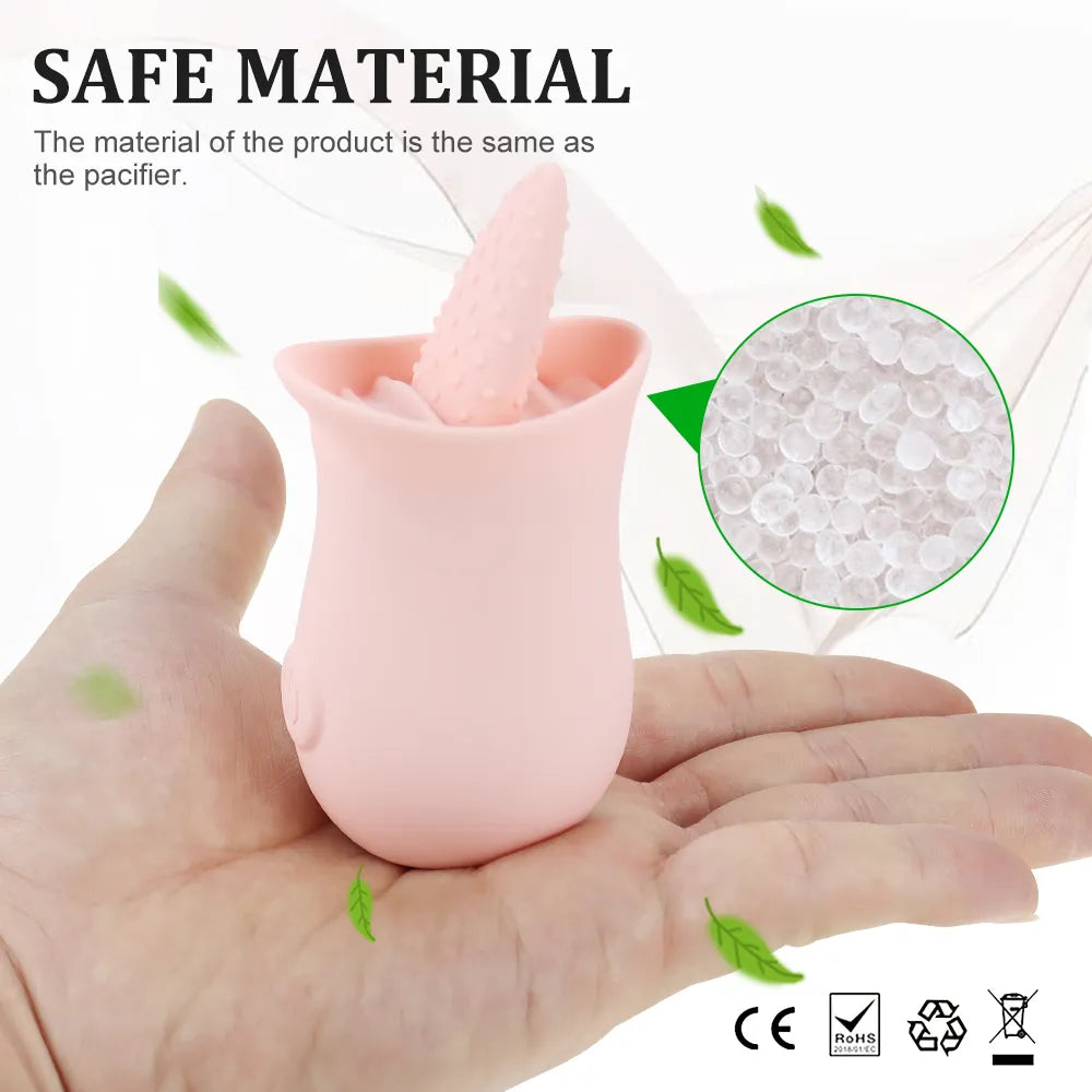 Estimulador lengua para clitoris y pezones