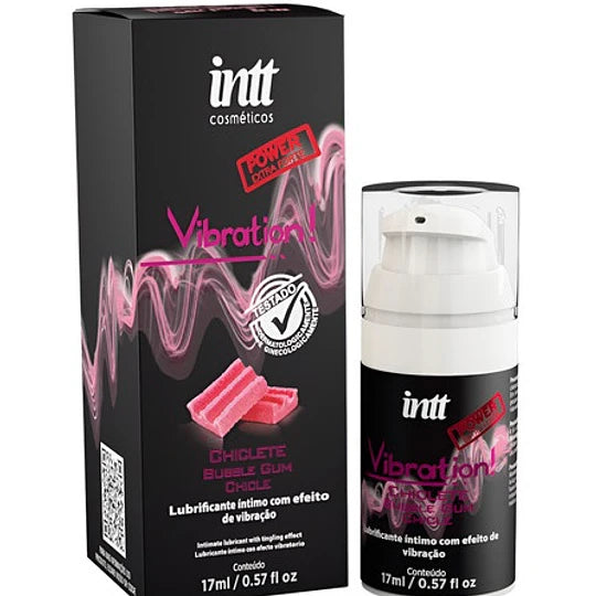 Lubricante Íntimo Efecto Vibración / Chicle / 17ml