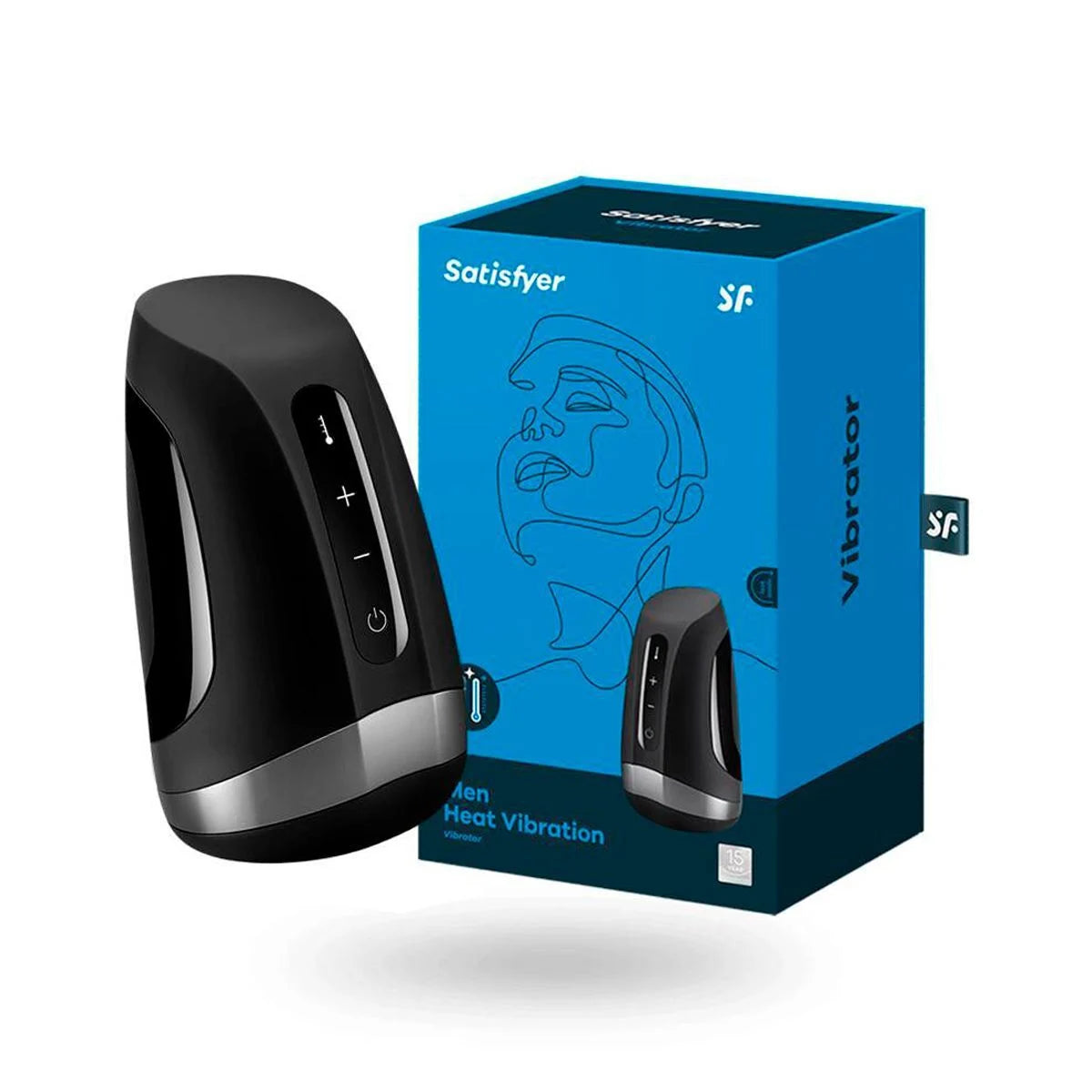 Men Vibration heat - Masturbador con vibración y calentador