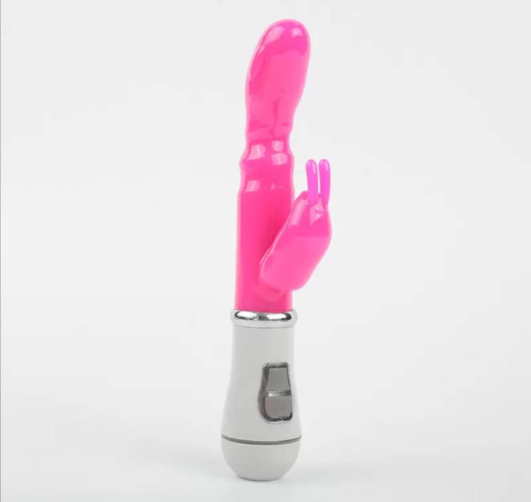 Vibrador punto G conejo a pilas