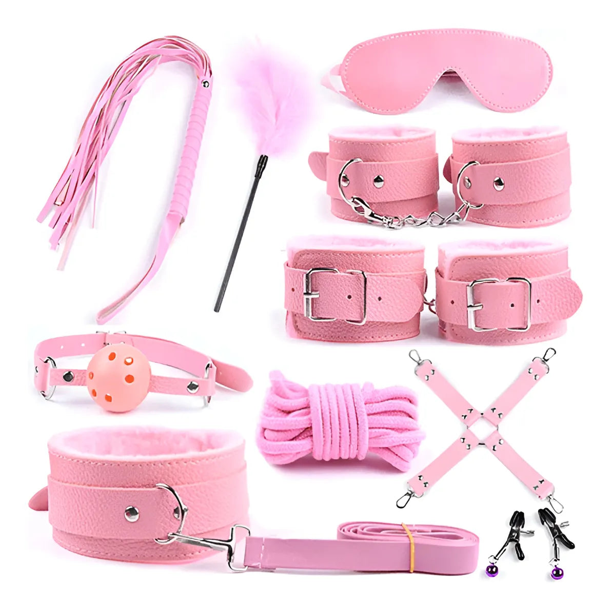 Set bdsm bondage 10 piezas