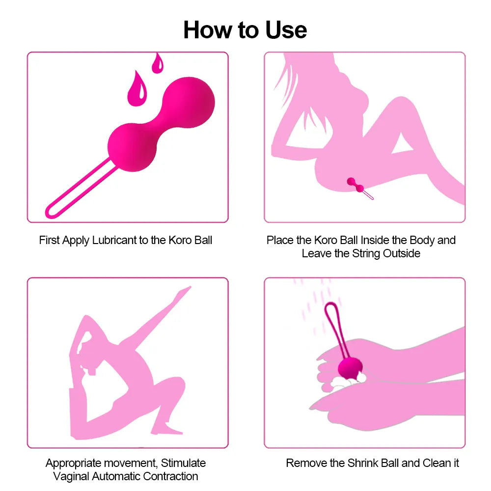 Kit 3 niveles bolas kegel Basico intermedio experto