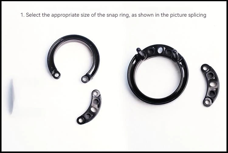 Dispositivo de castidad con llave para pene