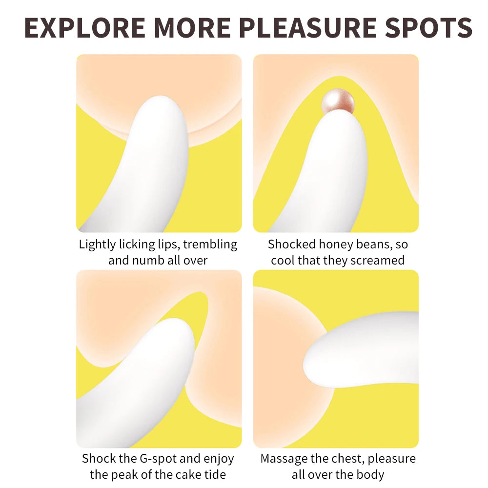 Vibrador punto G platano