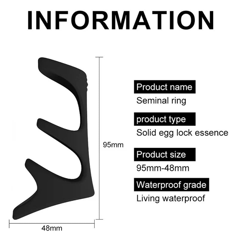 Anillo erector para pene y testiculos