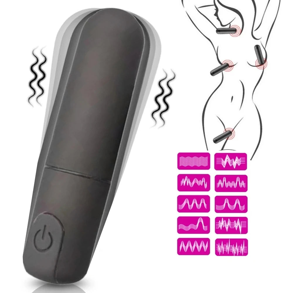 Vibrador bala recargable