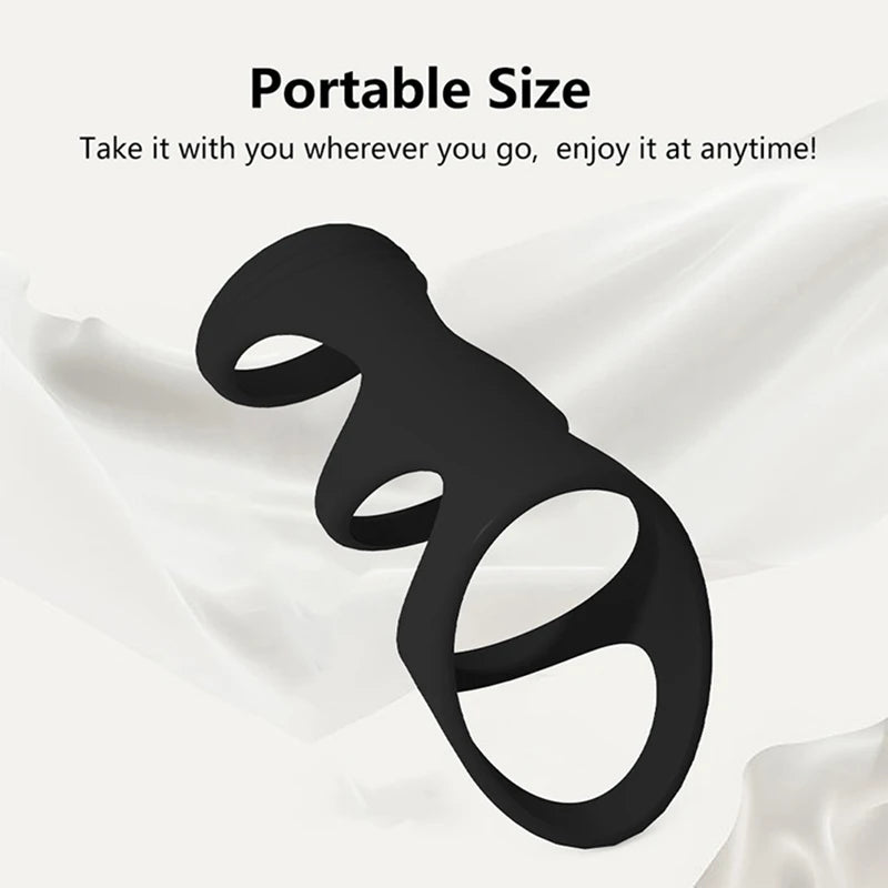 Anillo erector para pene y testiculos