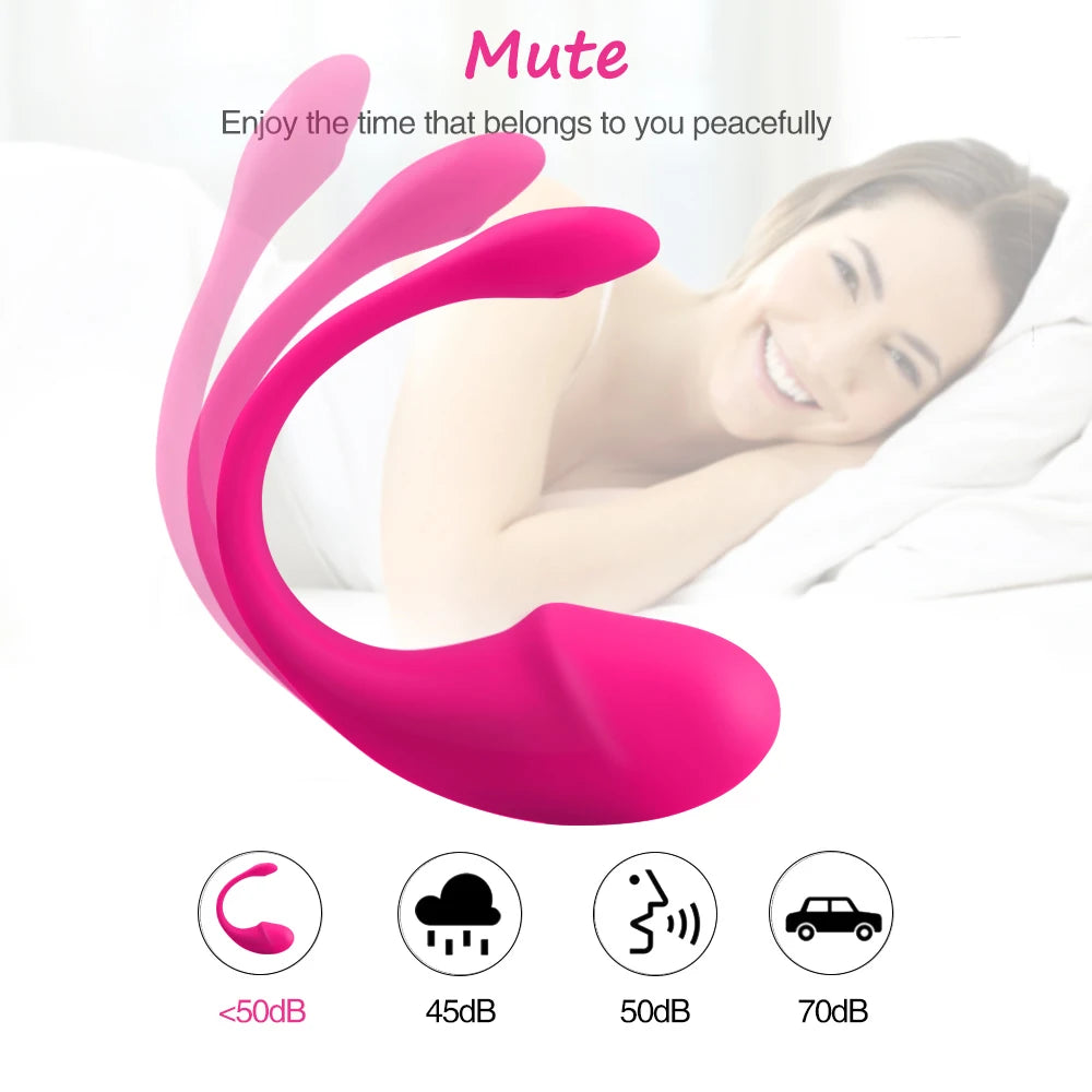 Vibrador ballena para parejas con aplicacion