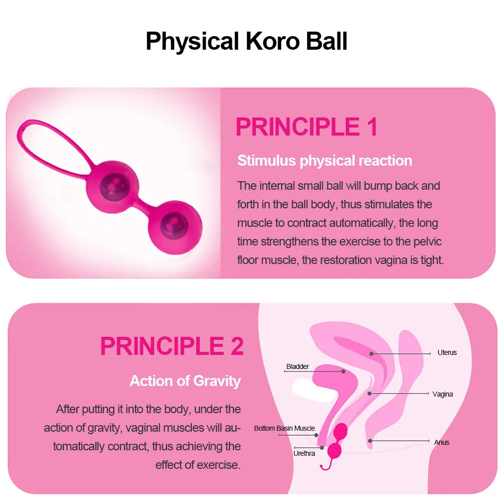 Kit 3 niveles bolas kegel Basico intermedio experto
