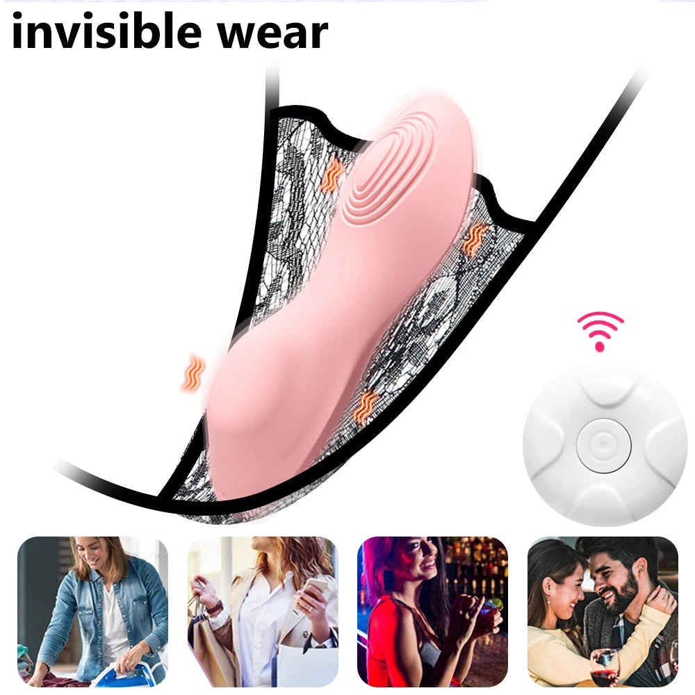 Mini vibrador punto G y clitoris con control remoto